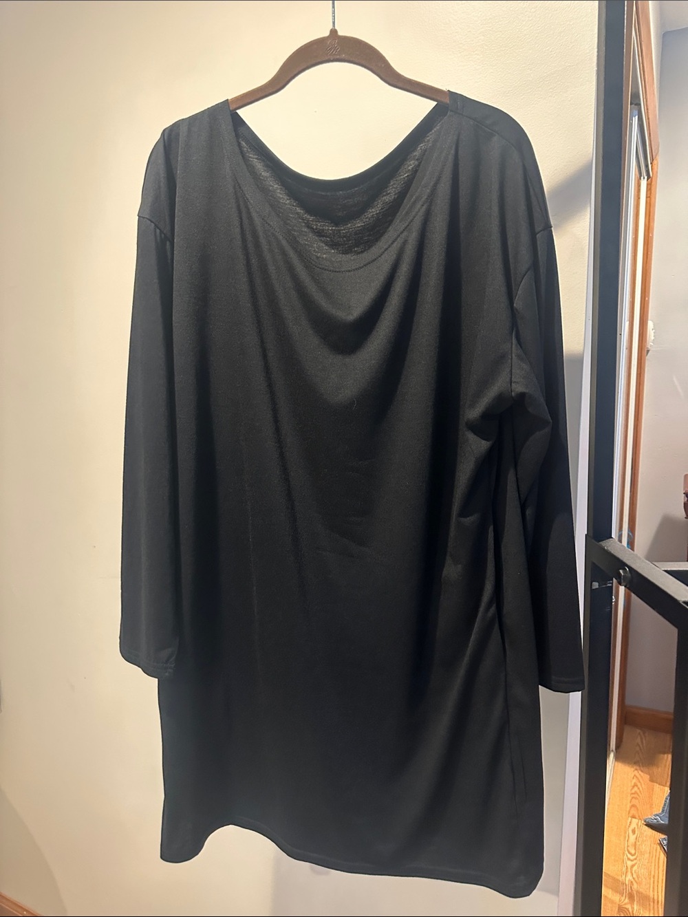SHEIN Black Long Sleeve Dress Size XL